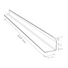 dimensions du talon mural 320 mm pour couvertine alu dimensions du talon mural 320 mm pour couvertine alu