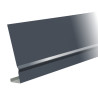 Habillage de bandeau en alu avec pointe de diamant BA6 Habillage de bandeau en alu avec pointe de diamant BA6