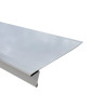 Doubli pour gouttière havraise en alu 7/10ème gris antique Doubli pour gouttière havraise en alu 7/10ème gris antique