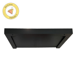 Marquise en aluminium RAL 7016 FT