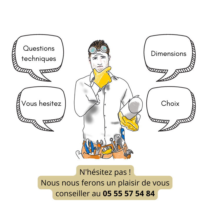 Couvertine 3m en alu 15/10ème 285mm en noir RAL9005 - tête de mur - Aluhome