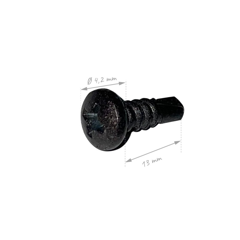 Vis auto-foreuse de couleur (Ø 4,2 x 13 mm) x10 - Aluhome