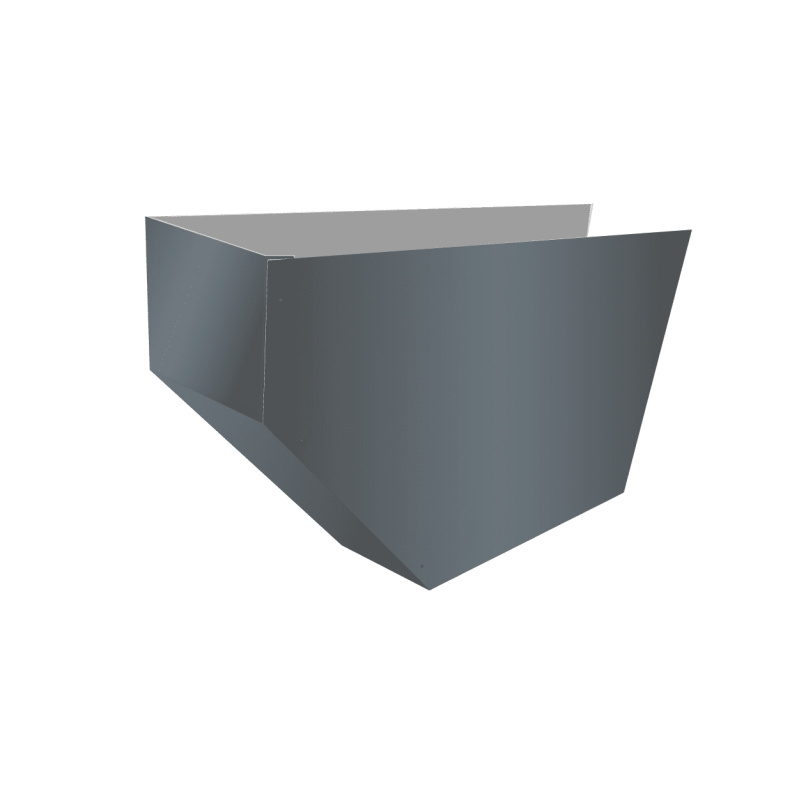 Tête de panne en aluminium - à recouper - Aluhome Tête de panne en aluminium - à recouper - Aluhome