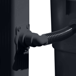Récupérateur d'eau gris anthracite