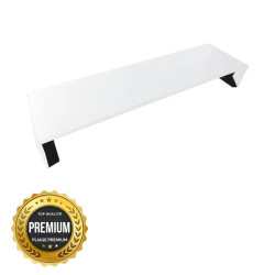 Eclisse alu premium RAL9010 - 410mm