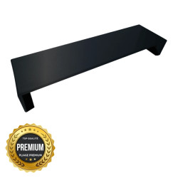 Eclisse alu premium RAL9005 - 410mm