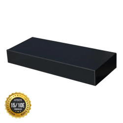 Fond alu premium RAL 9005 pour couvertine