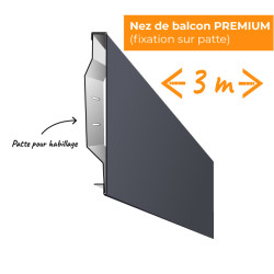 PROFIL DE FINITION PREMIUM COULEUR GRIS ANTHRACITE