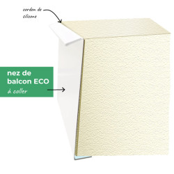 mise en situation du nez de balcon ECO