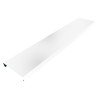 Couvertine 3 mètres en aluminium - RAL 9010 Couvertine 3 mètres en aluminium - RAL 9010