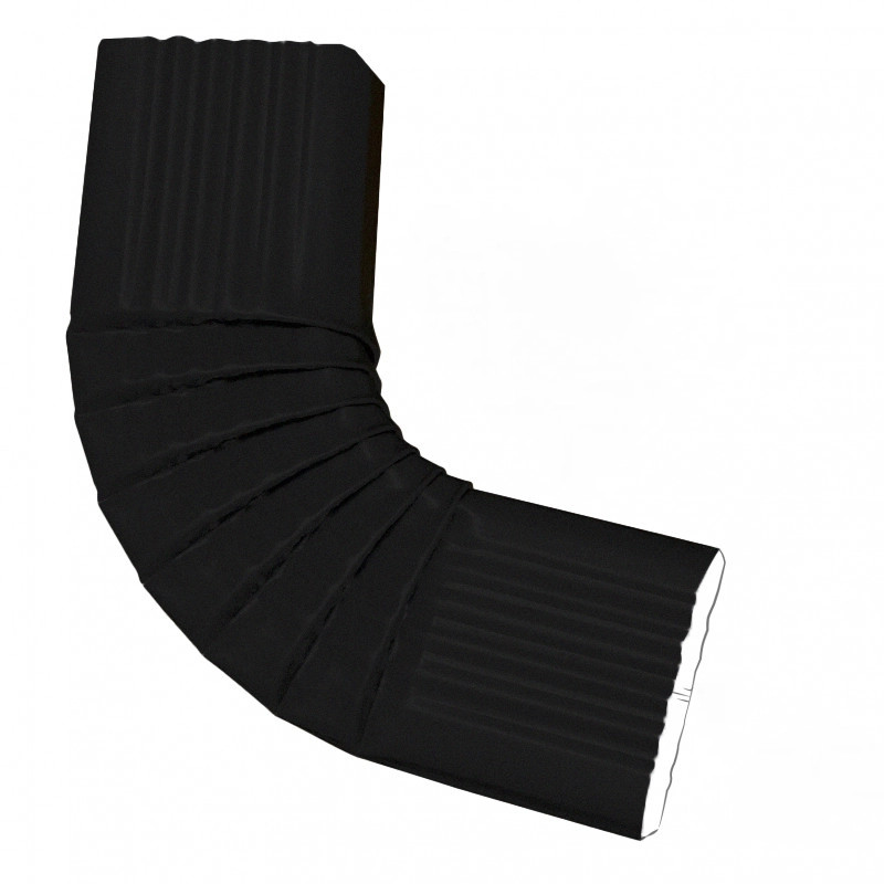 Coude latéral alu angle 74° - Noir graphite N15 Coude latéral alu angle 74° - Noir graphite N15