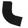 Coude latéral alu angle 74° - Noir graphite N15 Coude latéral alu angle 74° - Noir graphite N15