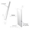 dimensions des différents éléments de pliage alu pour habillage de tableau d'ouverture dimensions des différents éléments de pliage alu pour habillage de tableau d'ouverture