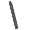 Coulisse pour bardage faux claire-voie couleur gris anthracite Coulisse pour bardage faux claire-voie couleur gris anthracite