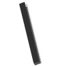 Coulisse pour bardage faux claire-voie couleur noir graphite Coulisse pour bardage faux claire-voie couleur noir graphite