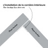 Mise en situation cornière intérieure Mise en situation cornière intérieure