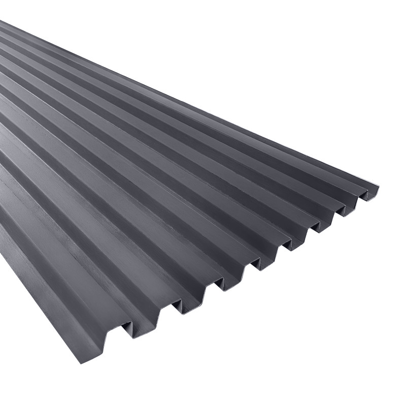 Plaque de bardage double laquage gris anthracite Plaque de bardage double laquage gris anthracite