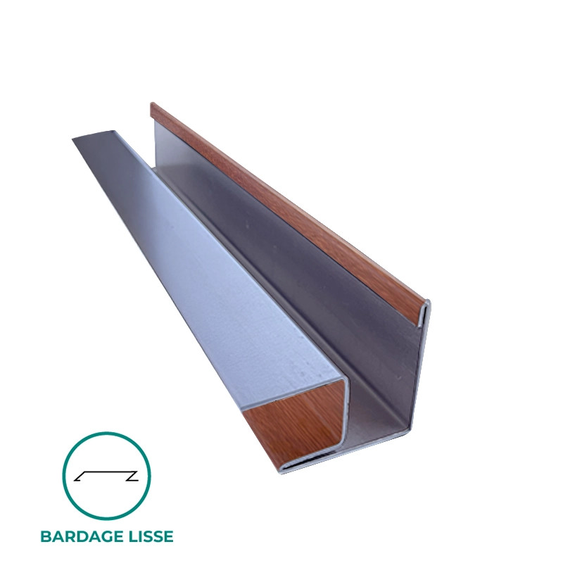 Profilé d'angle pour bardage bardage à lames lisses - 3M - CD28 Profilé d'angle pour bardage bardage à lames lisses - 3M - CD28