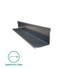 Cornière de finition pour bardage lames lisses 3M - Gris anthracite Cornière de finition pour bardage lames lisses 3M - Gris anthracite