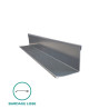 Cornière de finition pour bardage lames lisses 3M - Gris antique Cornière de finition pour bardage lames lisses 3M - Gris antique