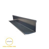 Cornière de finition pour bardage faux claire voie 3M - Gris anthracite Cornière de finition pour bardage faux claire voie 3M - Gris anthracite