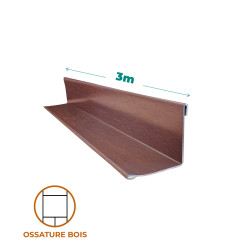 Profilé de finition 2 plis écrasés 3M - laquage intérieur