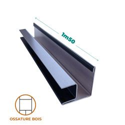 Profilé d'angle pour bardage - 1M50