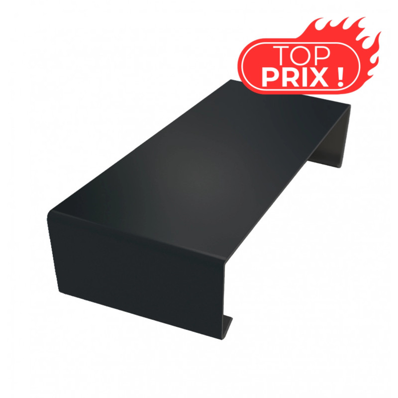 Eclisse ECO50 pour couvertine ECO alu RAL9005 Eclisse ECO50 pour couvertine ECO alu RAL9005