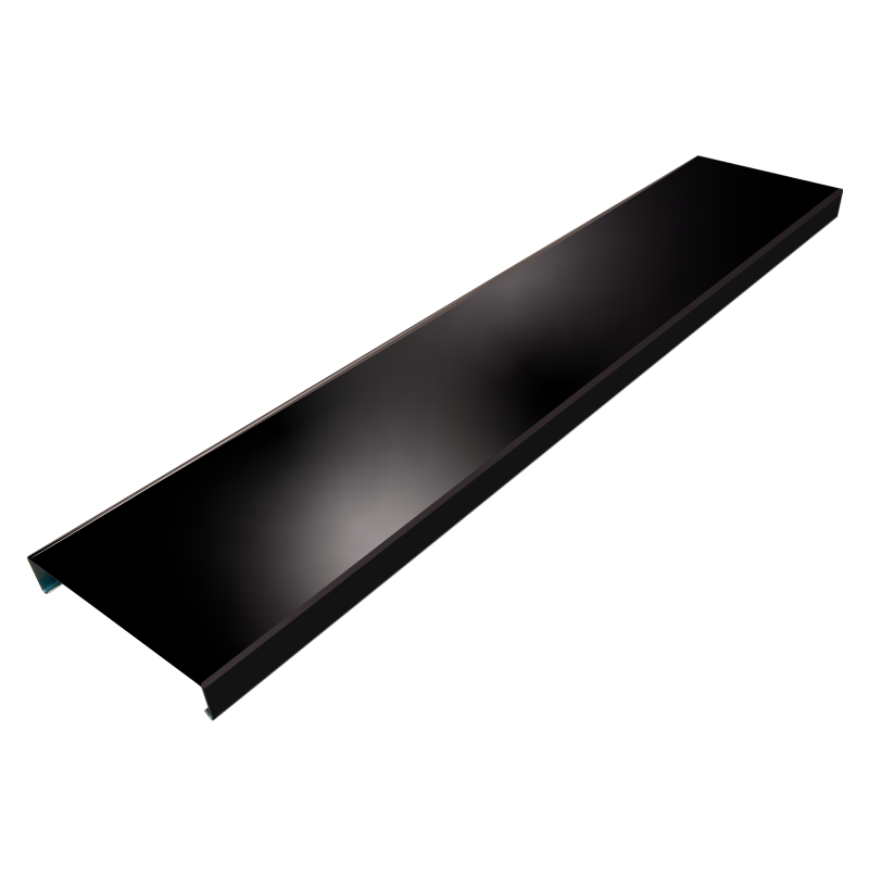 Couvertine PREMIUM - mur épais de largeur 320mm -, RAL9005 Noir foncé