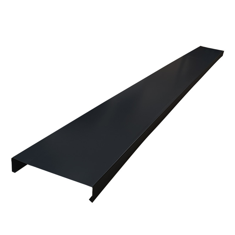 couvertine 3m ECO RAL 9005 en alu 8 10eme 270 mm en entier couvertine 3m ECO RAL 9005 en alu 8 10eme 270 mm en entier
