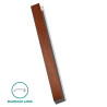 Coulisse pour bardage faux claire-voie couleur chêne doré bardage lames lisses Coulisse pour bardage faux claire-voie couleur chêne doré bardage lames lisses