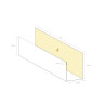 Schéma technique coulisse bardage lames lisses Schéma technique coulisse bardage lames lisses