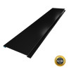 Lames de bardage lisses - 3ml - noir foncé Lames de bardage lisses - 3ml - noir foncé