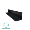 Cornière de finition pour bardage lames lisses 3M - 9005 Cornière de finition pour bardage lames lisses 3M - 9005