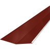 Bande de noue conique 400/185 en alu 7/10ème Brun rouge Bande de noue conique 400/185 en alu 7/10ème Brun rouge