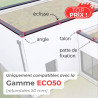 Eclisse aluminium pour couvertine Aluhome ECO Eclisse aluminium pour couvertine Aluhome ECO