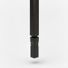 Raccordement tuyaux de descente alu noir graphite Raccordement tuyaux de descente alu noir graphite
