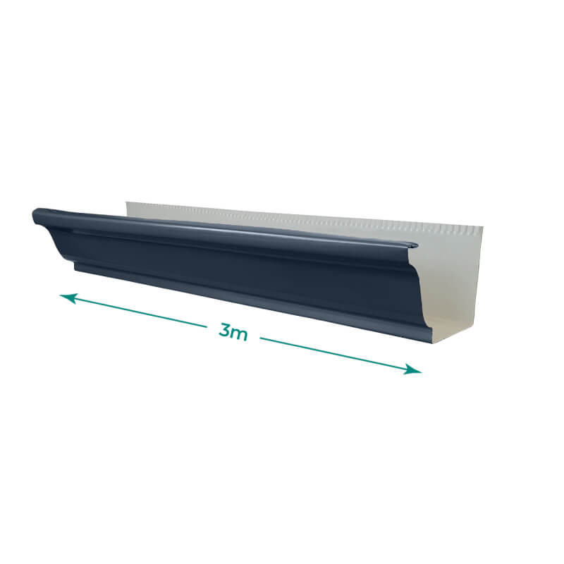 gouttière corniche g300 anthracite 3m