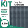 Kit lames occultantes gris anthracite RAL7016 - Aluhome Kit lames occultantes gris anthracite RAL7016 - Aluhome