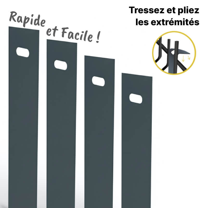 lames d'occultation gris anthracite RAL 7016 lames d'occultation gris anthracite RAL 7016