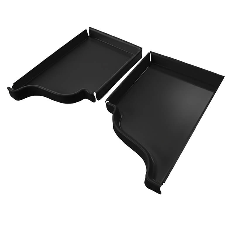 Paire de fond pour gouttières alu N15