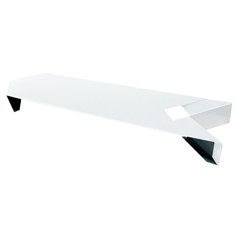 Angle de couvertine en aluminium RAL9010