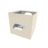 Kit Boîte à Eau & Descente Alu rectangulaire 60x80 - Plain-pied | Aluhome