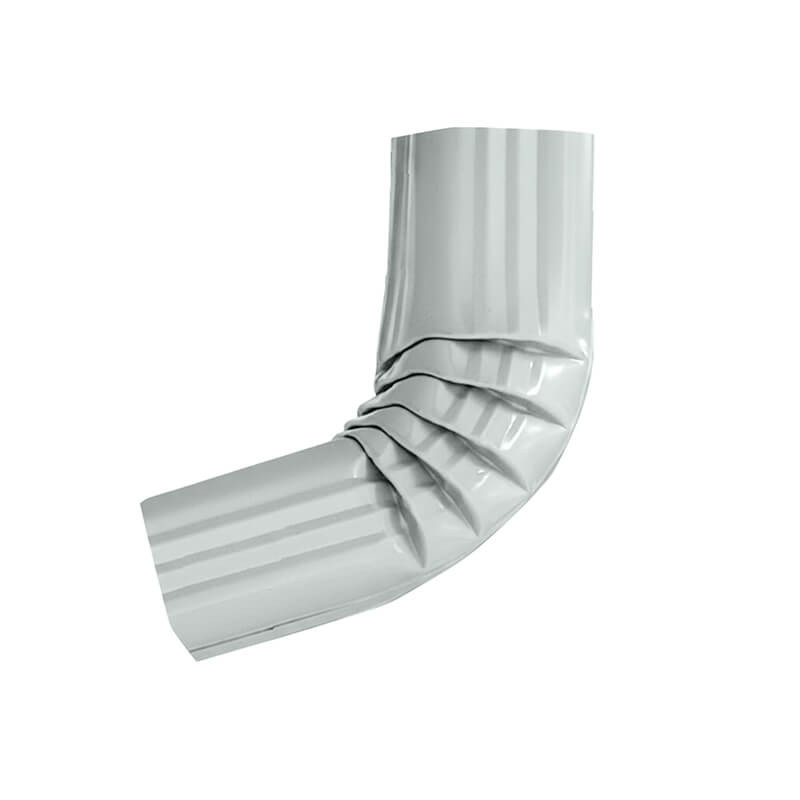 coude rectangulaire frontal 60x 80 gris clair