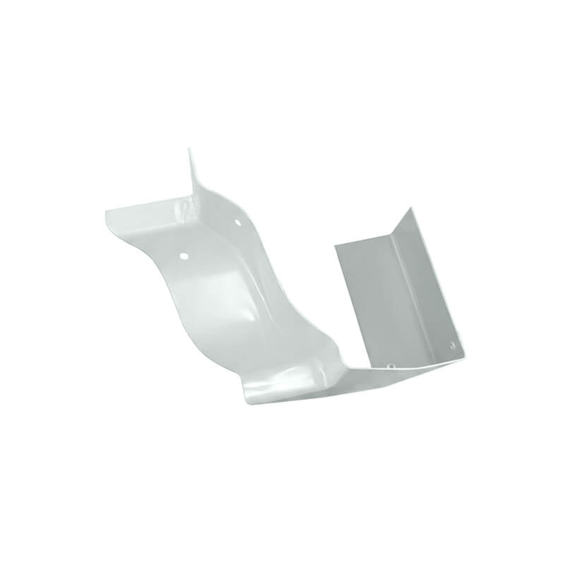 Angle extérieur 90° RAL 7035 pour gouttière alu corniche G300