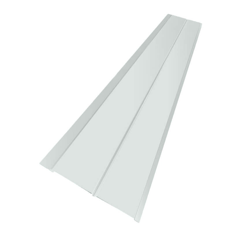 Lame de sous-face en aluminium RAL 7035 AluHome