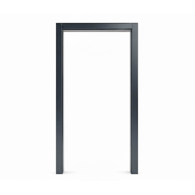 Kit de nez de cloison alu pour encadrement de porte anthracite