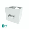Boîte à eau en alu gris clair RAL 7035 ECO