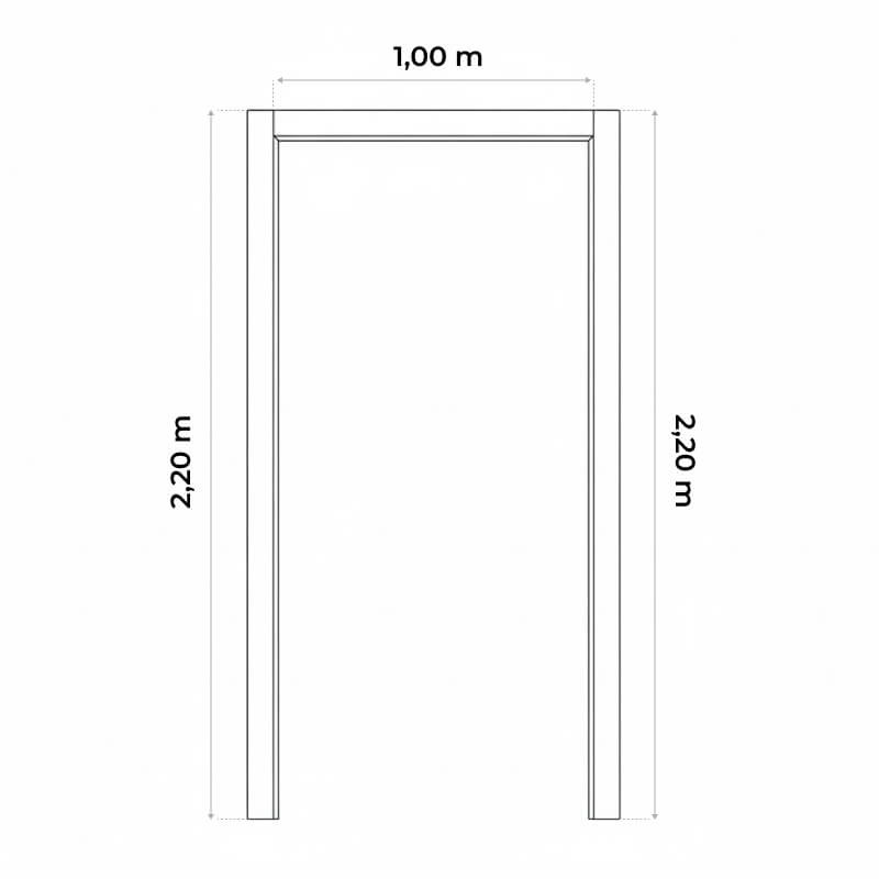 kit encadrement de porte aluhome