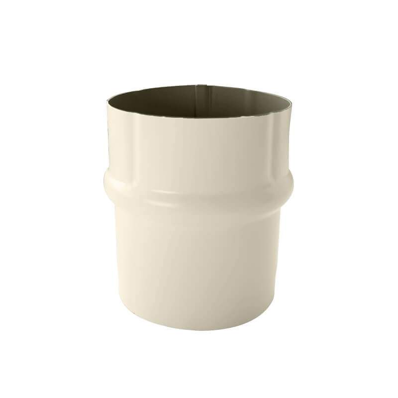 Manchon gouttière descente circulaire ton pierre